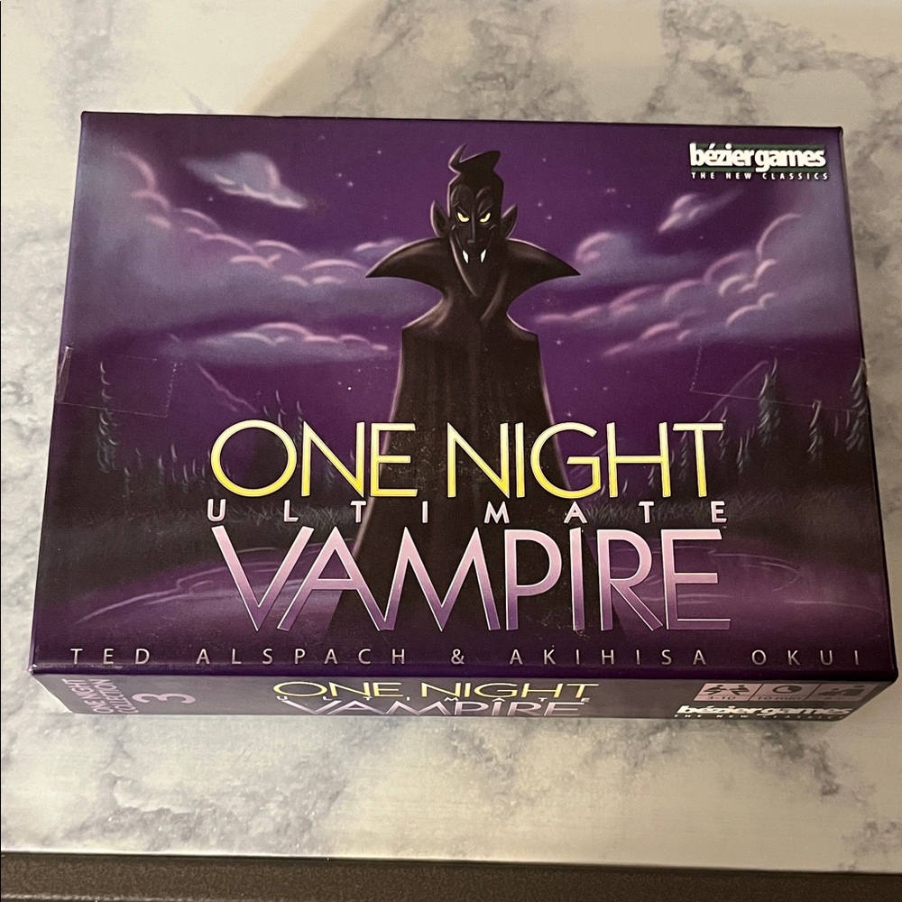 One Night Ultimate Vampire Board Game - Enigmatic Purple
